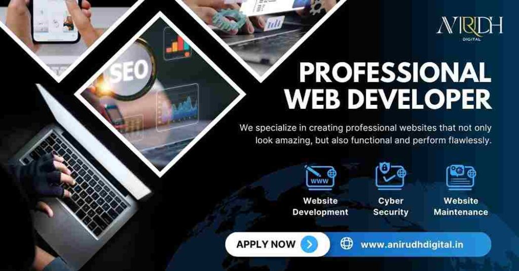 website development and design freelancer in Ghaziabad